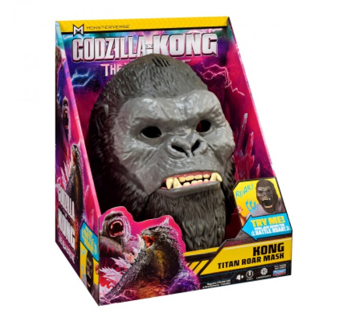 Godzilla vs. Kong Інтерактивна іграшка Godzilla vs. Kong Маска Конга (звук) (35672)