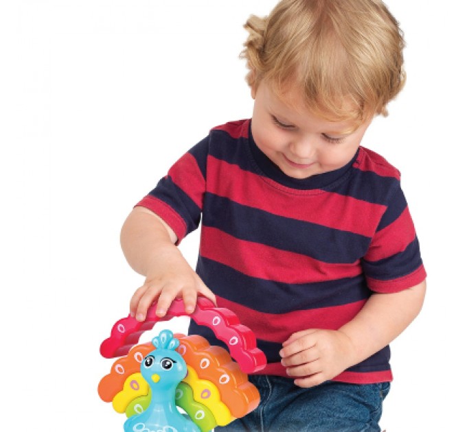 Kiddi Smart Розвиваюча іграшка Kiddi Smart Веселкове павенятко (4508-KS)