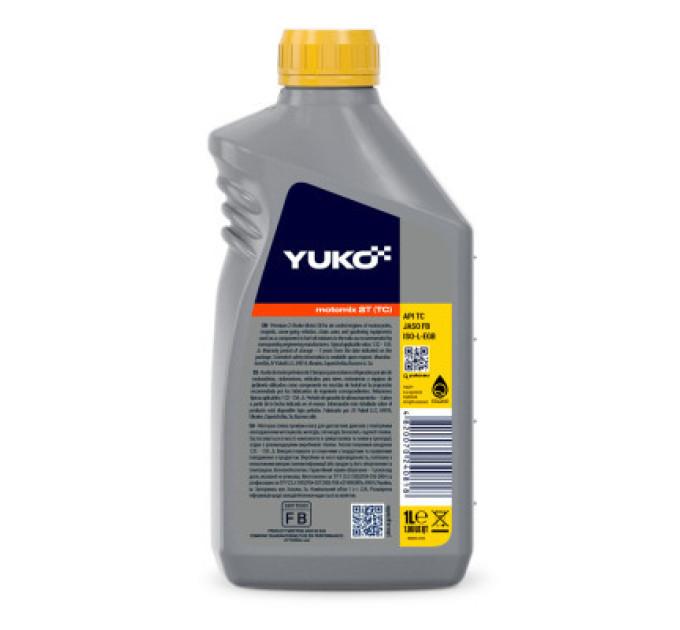 Yuko Моторна олива Yuko MOTOMIX 2T (TC) 1л (4820070240818)