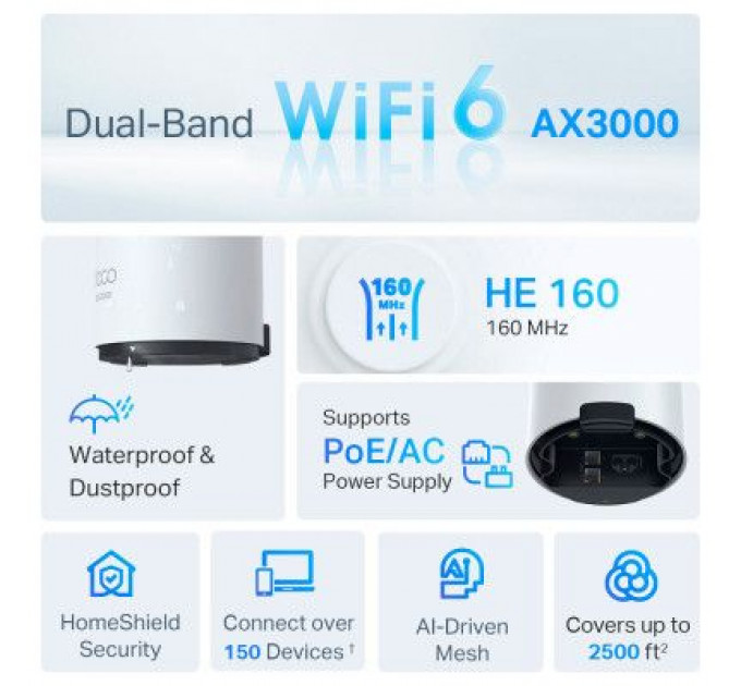 Маршрутизатор TP-Link DECO-X50-Outdoor-1-PACK