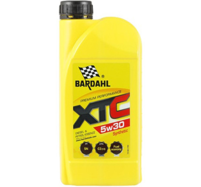 BARDAHL Моторна олива BARDAHL XTC 5W30 1л (36311)