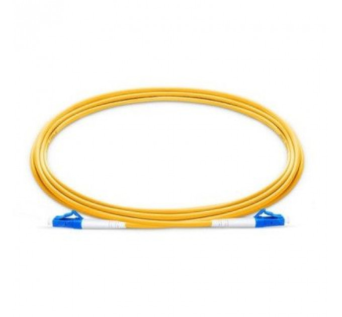 Оптичний патчкорд LC/UPC-LC/UPC Singlemode, Simplex, 3m Eserver (ES-LC-LC/UPC-3-SM-S)