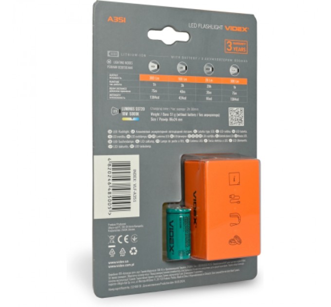 Videx Ліхтар Videx VLF-A351