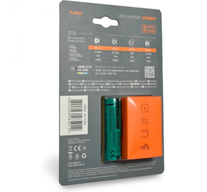 Videx Ліхтар Videx VLF-A352