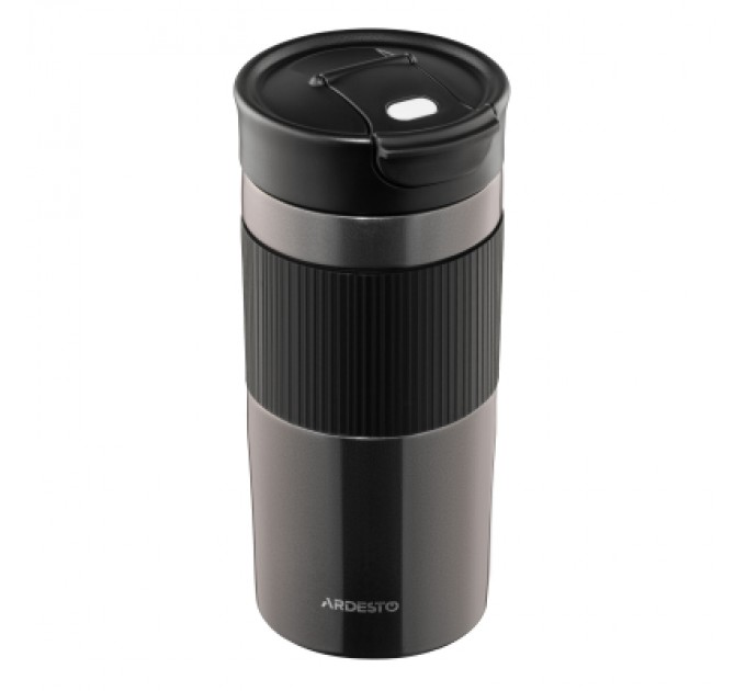 Ardesto Термокружка Ardesto Comfort нержавіюча сталь чорний 450 мл (AR2645CMB)