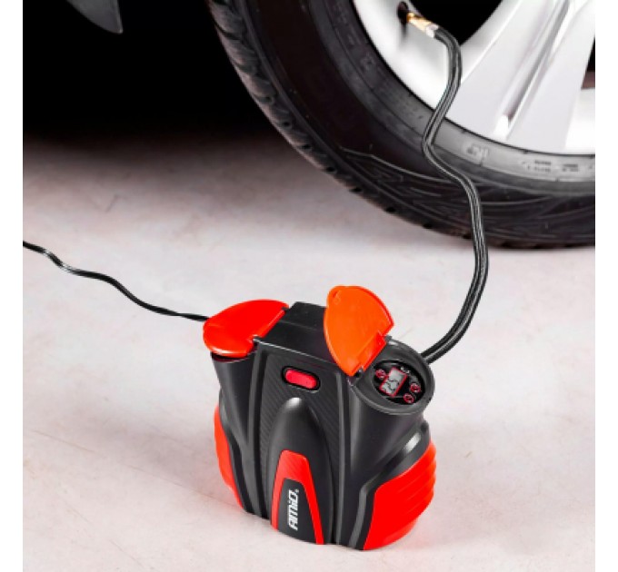 AMiO Автомобільний компресор AMiO LED 12V ACOMP-16 (02641)