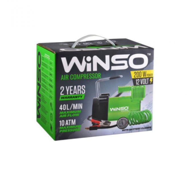 WINSO Автомобільний компресор WINSO 10 Атм, 40 л/мин (126000)