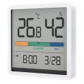 Xiaomi Метеостанція Xiaomi Miiiw Temperature Humidity Clock White S210 (MW22S06)