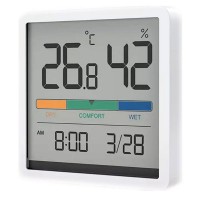 Метеостанція Xiaomi Miiiw Temperature Humidity Clock White S210 (MW22S06)