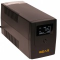 GEAR Пристрій безперебійного живлення GEAR GU-600PLCD