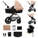 Kinderkraft Коляска Kinderkraft 3 в 1 Moov 2 Air Sand Beige (KSMOOV02BEG0000) (5902533925773)