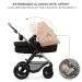 Kinderkraft Коляска Kinderkraft 3 в 1 Moov 2 Air Sand Beige (KSMOOV02BEG0000) (5902533925773)