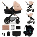 Kinderkraft Коляска Kinderkraft 3 в 1 Moov 2 Sand Beige (KSMOOV02BEGEV00) (5902533925803)