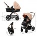 Kinderkraft Коляска Kinderkraft 3 в 1 Moov 2 Sand Beige (KSMOOV02BEGEV00) (5902533925803)