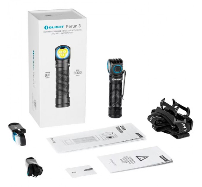 Olight Ліхтар Olight Perun 3 Standard Black (0.0000.3008)