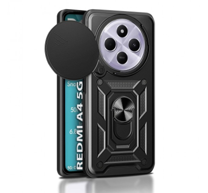 BeCover Чохол до мобільного телефона BeCover Military Xiaomi Redmi A4 5G Black (712875)