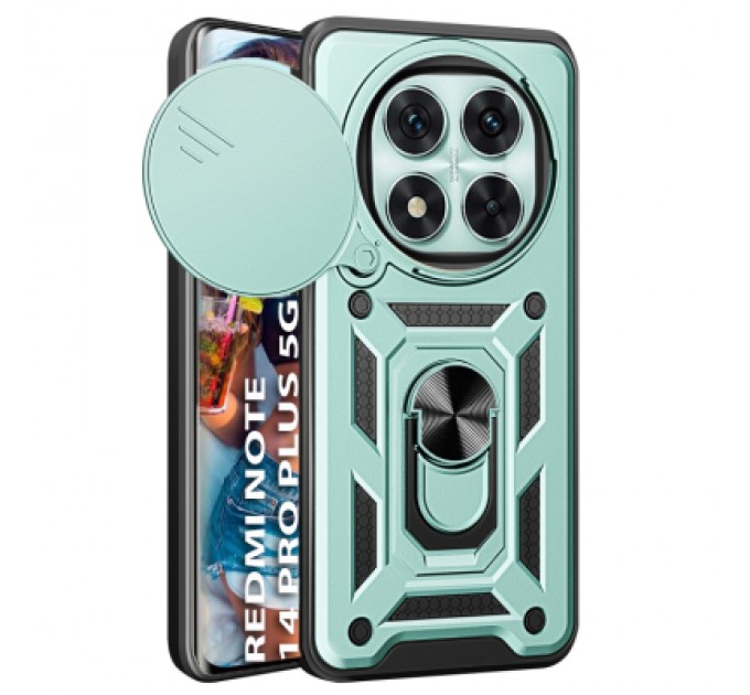 BeCover Чохол до мобільного телефона BeCover Military Xiaomi Redmi Note 14 Pro Plus 5G Dark Green (712872)