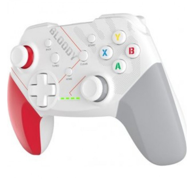 A4Tech Геймпад A4Tech Bloody GPW50 Wireless/USB Sports White (4711421995733)