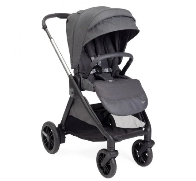 Chicco Коляска Chicco 2 в 1 Bellagio Темно-сіра (2900990878017) (87136.45.01)