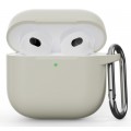 Armorstandart Чохол для навушників Armorstandart Hang Case для Apple AirPods 4 Antique white (ARM81279)