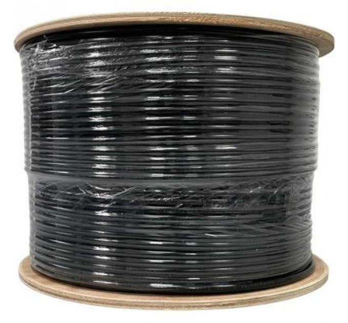 Кабель мережевий GEAR FTP 305м, cat.5e, CCA, 4*2*0,51, PVC+PE, outdoor (GEC-FTPCCAOUT051305)