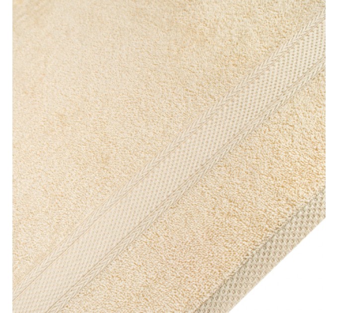 Home Line Рушник Home Line махровий бордюрний (кремовий) 400 гр/м2, 70х140 см (181821)