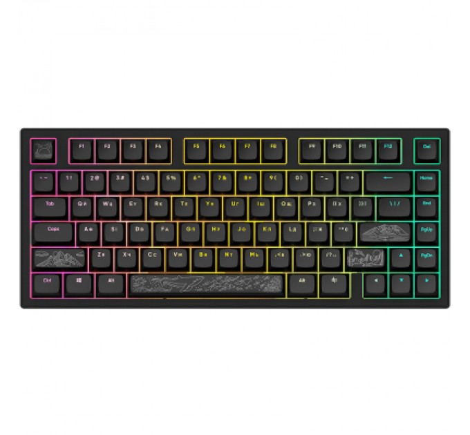 Dark Project Клавіатура Dark Project ALU81 Terra Nostra PBT RGB Mech G3MS Moonstone Black (DPKB_NOSTRA_81_ANSI_BLACK_UA)