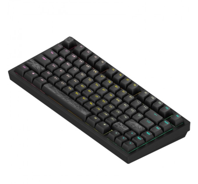 Dark Project Клавіатура Dark Project ALU81 Terra Nostra PBT RGB Mech G3MS Moonstone Black (DPKB_NOSTRA_81_ANSI_BLACK_UA)