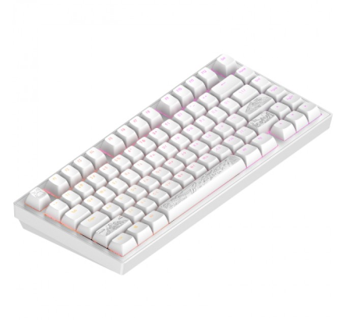 Dark Project Клавіатура Dark Project ALU81 Terra Nostra PBT RGB Mech G3MS Moonstone White (DPKB_NOSTRA_81_ANSI_WHITE_UA)