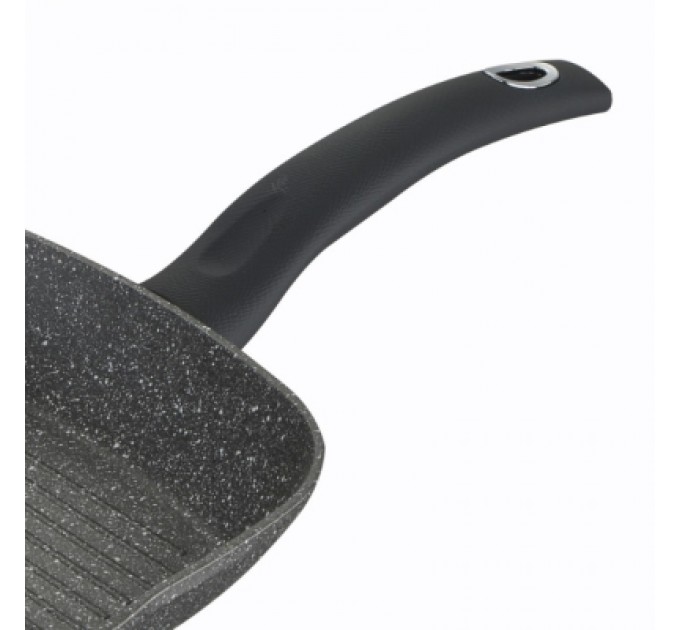 Bergner Сковорода Bergner Orion, гриль 28x28 см (BG-8520-MBG)