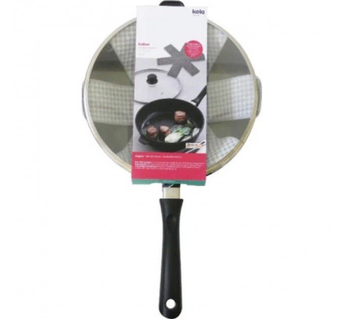 Kela Сковорода Kela Gabor з кришкою та захистом, 28 см (10041)
