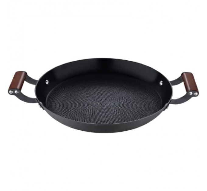 MasterPro Сковорода MasterPro Odin-гриль чавунна, 28 см, кругла (BGMP-3820)