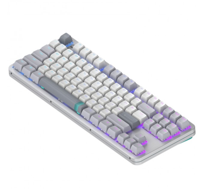 Dark Project Клавіатура Dark Project ALU87 Daylight ABS RGB Mech G3MS Zircon White/Grey (DPKB_DAYLIGHT_87_ANSI_UA)