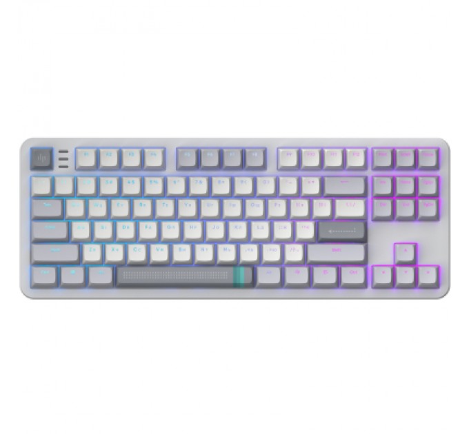 Dark Project Клавіатура Dark Project ALU87 Daylight ABS RGB Mech G3MS Zircon White/Grey (DPKB_DAYLIGHT_87_ANSI_UA)