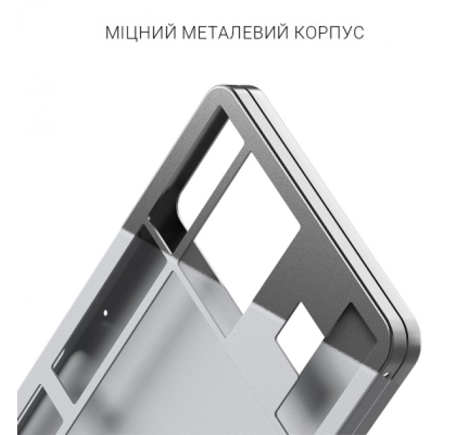 Dark Project Клавіатура Dark Project ALU87 Daylight ABS RGB Mech G3MS Zircon White/Grey (DPKB_DAYLIGHT_87_ANSI_UA)