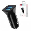 XO Зарядний пристрій XO CC31 2.4A/2 USB Black (XO-СC31-BK)