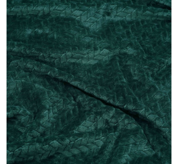 Ardesto Плед Ardesto Jacquard Braid 200х220см, 100% поліестер, смарагдовий (ART0208JB)