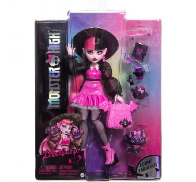 Monster High Лялька Monster High Дракулора Монстро-класика – нове покоління (HRP64)