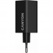 Canyon Зарядний пристрій Canyon HEXAGON 65 GaN 65W 2xPD 1xQC EU Black (CND-CHAHEX65B)