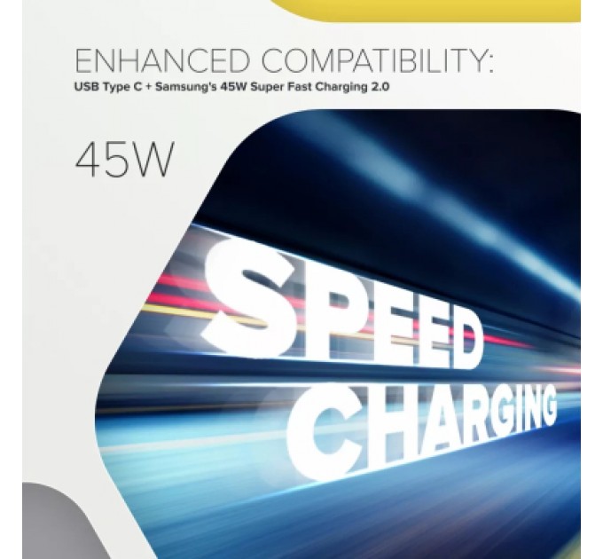 Canyon Зарядний пристрій Canyon HEXAGON 65 GaN 65W 2xPD 1xQC EU White (CND-CHAHEX65W)