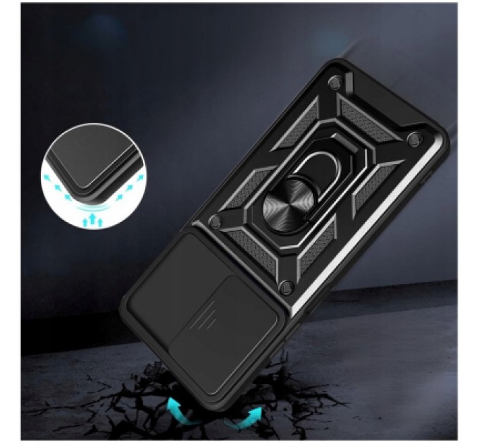 BeCover Чохол до мобільного телефона BeCover Military Honor 200 Lite Black (713044)