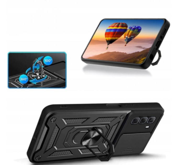 BeCover Чохол до мобільного телефона BeCover Military Infinix Hot 50 Pro (X6881) Black (713048)