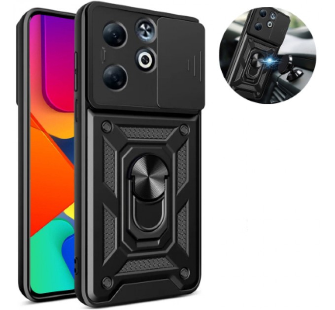 BeCover Чохол до мобільного телефона BeCover Military Infinix Smart 9 (X6532) Black (713049)