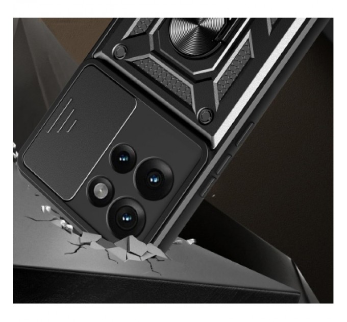 BeCover Чохол до мобільного телефона BeCover Military Motorola Edge 50 Black (713050)