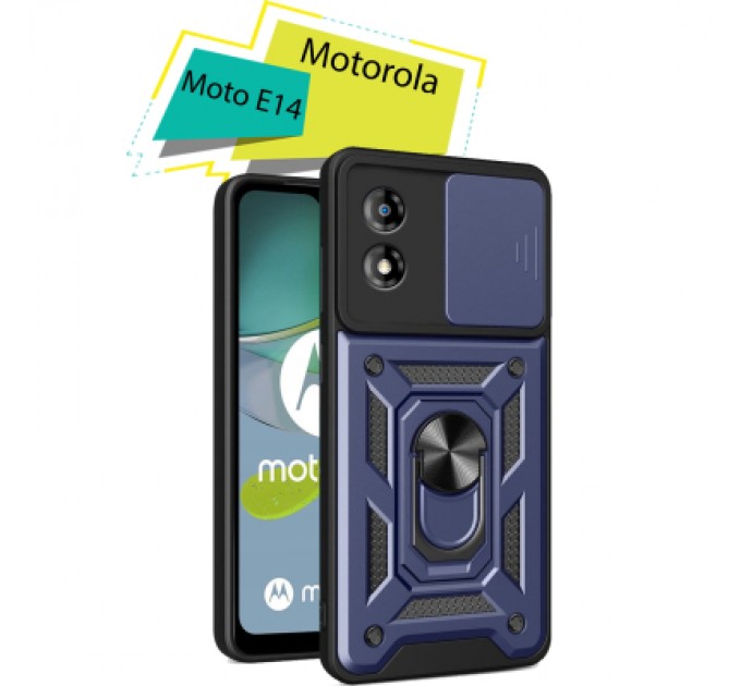 BeCover Чохол до мобільного телефона BeCover Military Motorola Moto E14 Blue (713053)