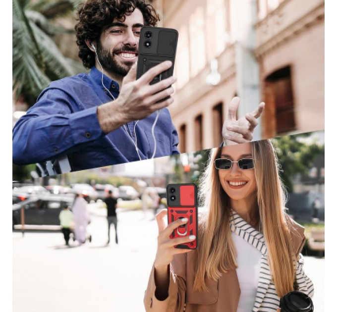 BeCover Чохол до мобільного телефона BeCover Military Motorola Moto G04/G04s Red (713065)