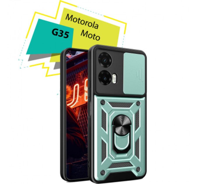 BeCover Чохол до мобільного телефона BeCover Military Motorola Moto G35 Dark Green (713091)