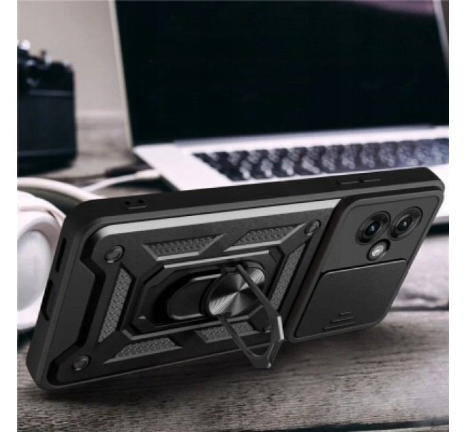 BeCover Чохол до мобільного телефона BeCover Military Motorola Moto G55 Black (713056)