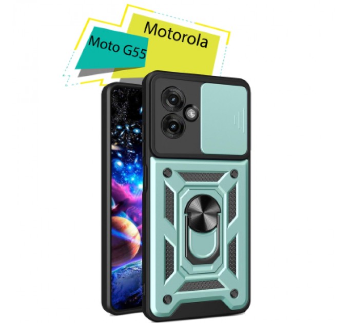 BeCover Чохол до мобільного телефона BeCover Military Motorola Moto G55 Dark Green (713058)