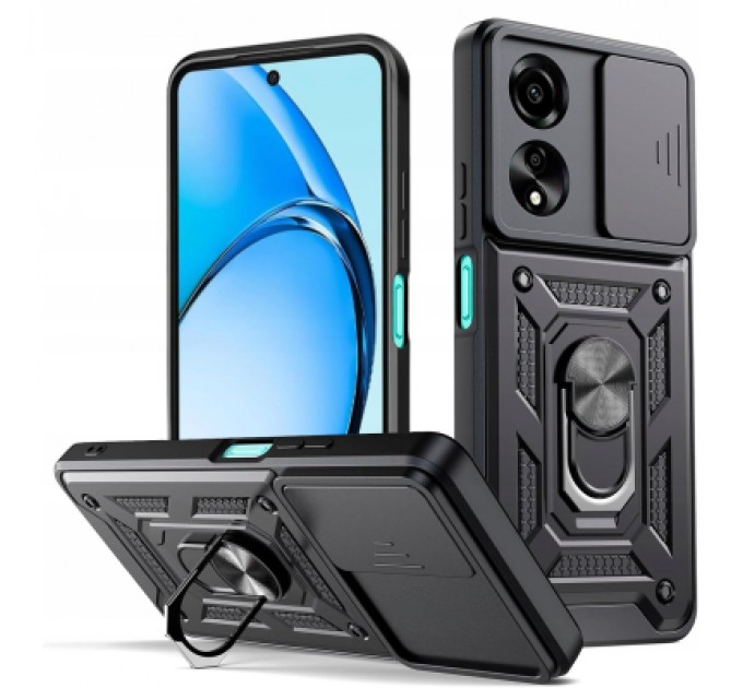 BeCover Чохол до мобільного телефона BeCover Military Oppo A60 Black (713078)